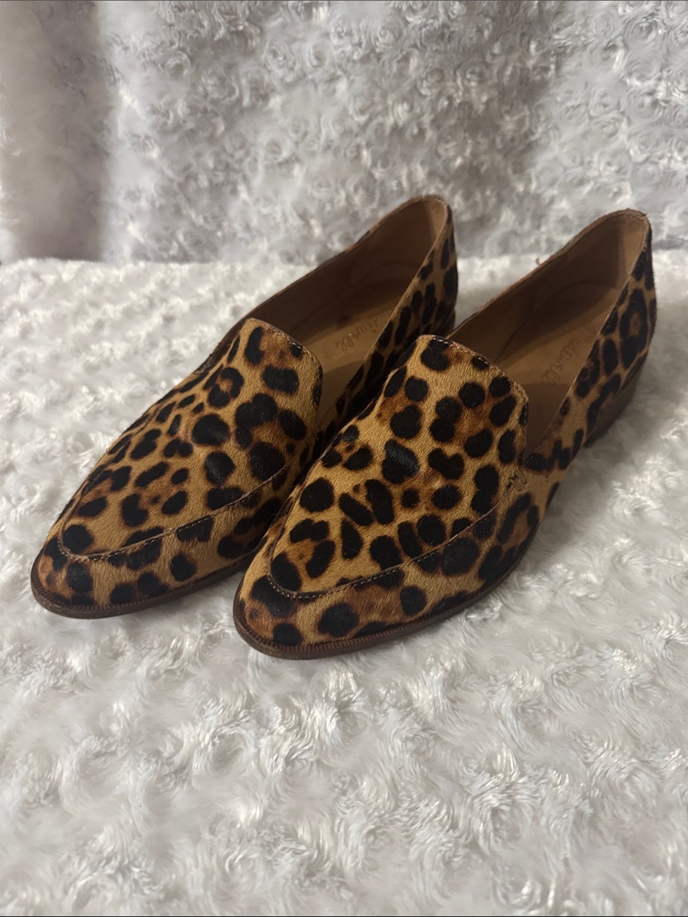 Madewell Leopard Print Slip-On Loafers